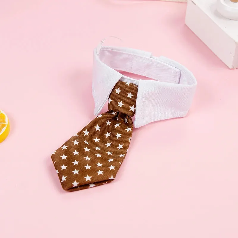 Adjustable Pet Cat Necktie – Gentleman Accessories for Dogs & Cats
