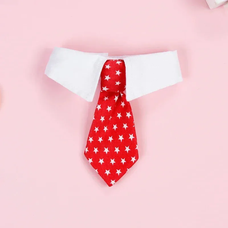 Adjustable Pet Cat Necktie – Gentleman Accessories for Dogs & Cats