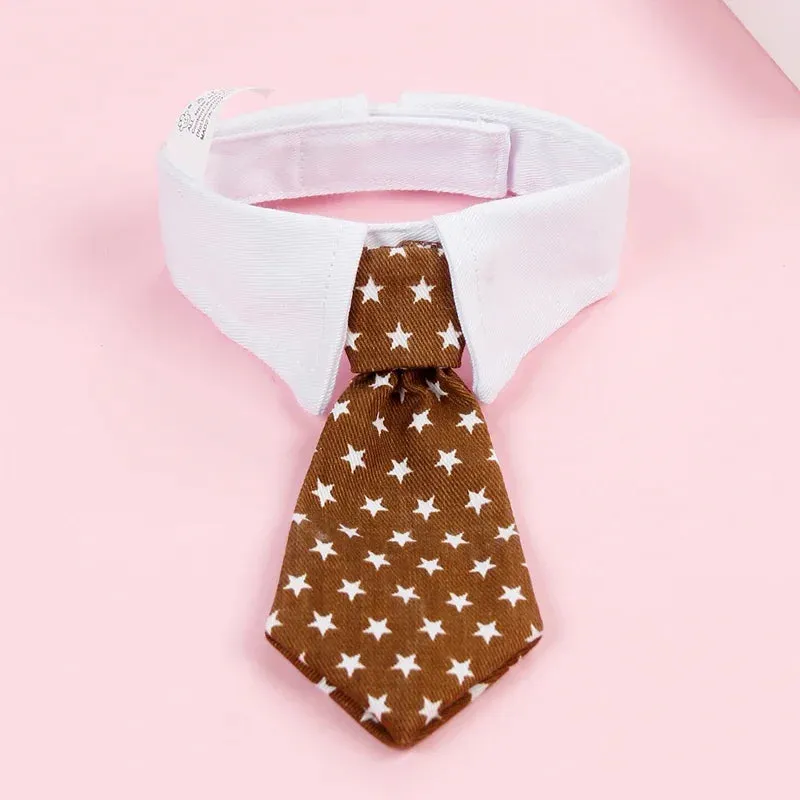 Adjustable Pet Cat Necktie – Gentleman Accessories for Dogs & Cats