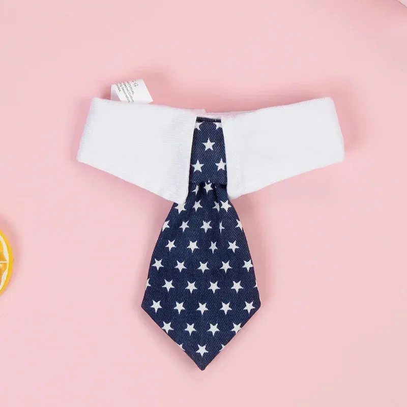 Adjustable Pet Cat Necktie – Gentleman Accessories for Dogs & Cats