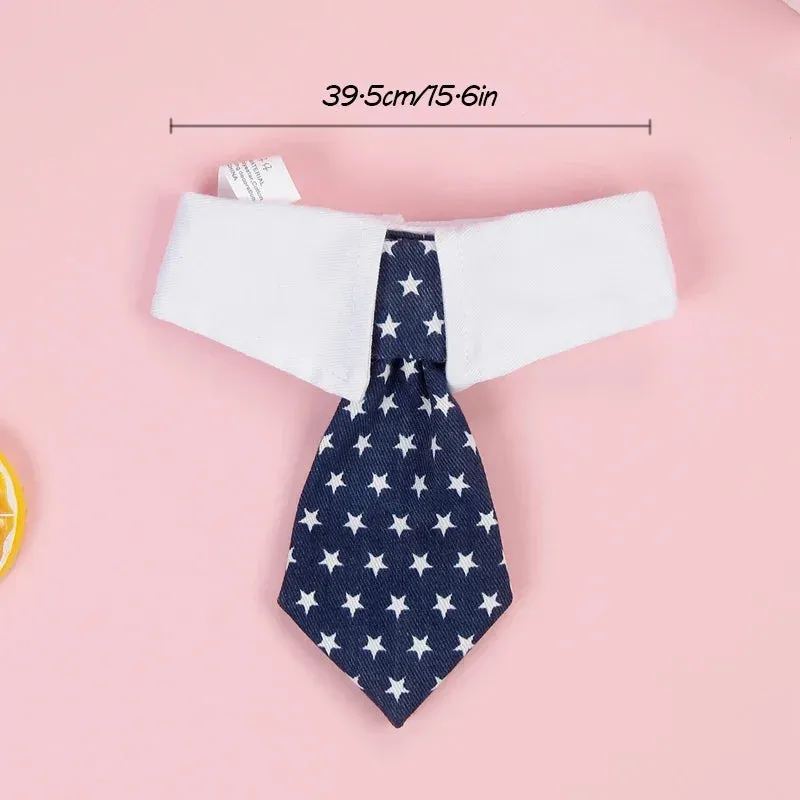 Adjustable Pet Cat Necktie – Gentleman Accessories for Dogs & Cats