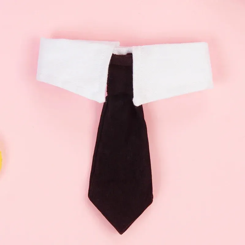 Adjustable Pet Cat Necktie – Gentleman Accessories for Dogs & Cats