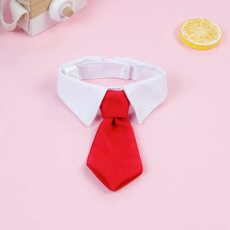 Adjustable Pet Cat Necktie – Gentleman Accessories for Dogs & Cats