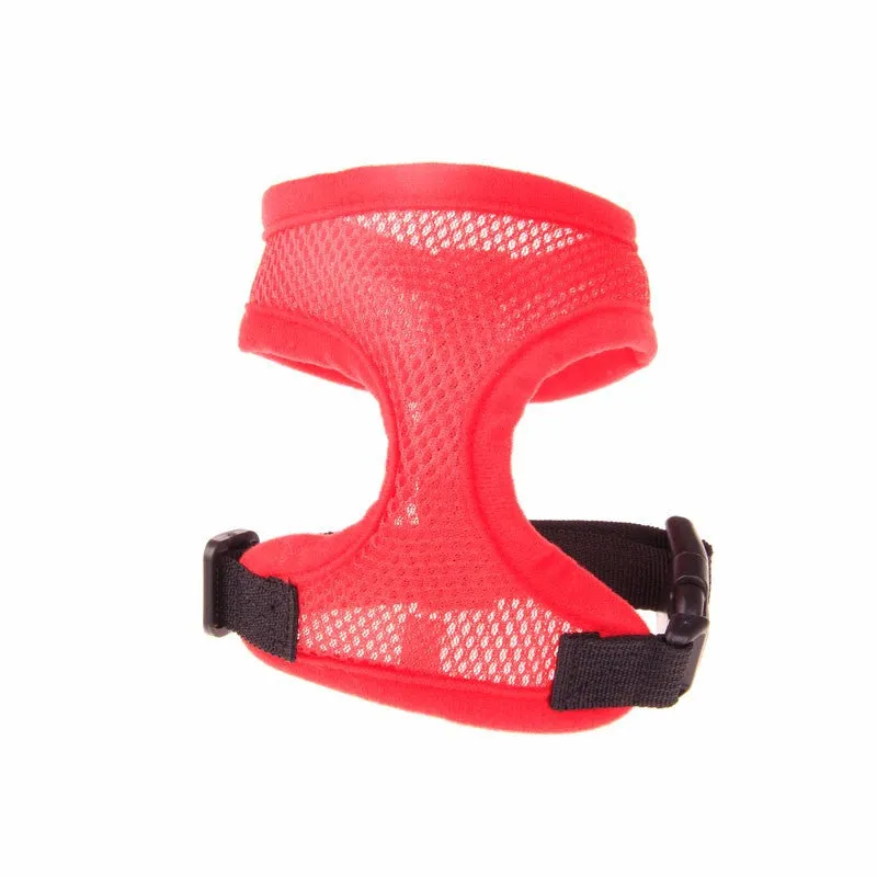 Adjustable Soft Breathable Dog Harness Nylon Mesh Vest Harness