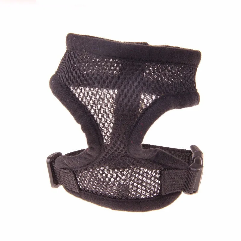 Adjustable Soft Breathable Dog Harness Nylon Mesh Vest Harness