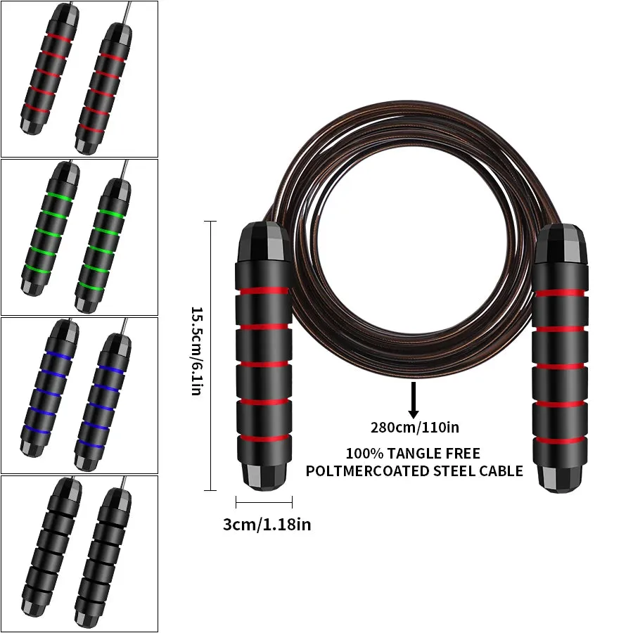 ADJUSTABLE SPEED SKIPPING ROPE