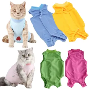 Anti-Lick Pet Surgery Recovery Suit Vest