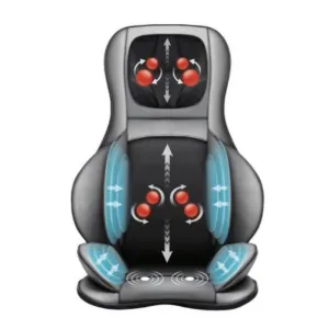 BACKplus® Shiatsu Neck and Back Massager With Air Compression Chair Cushion