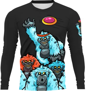 Blue Monkey Year 1 (Rebooted) Black Longsleeve