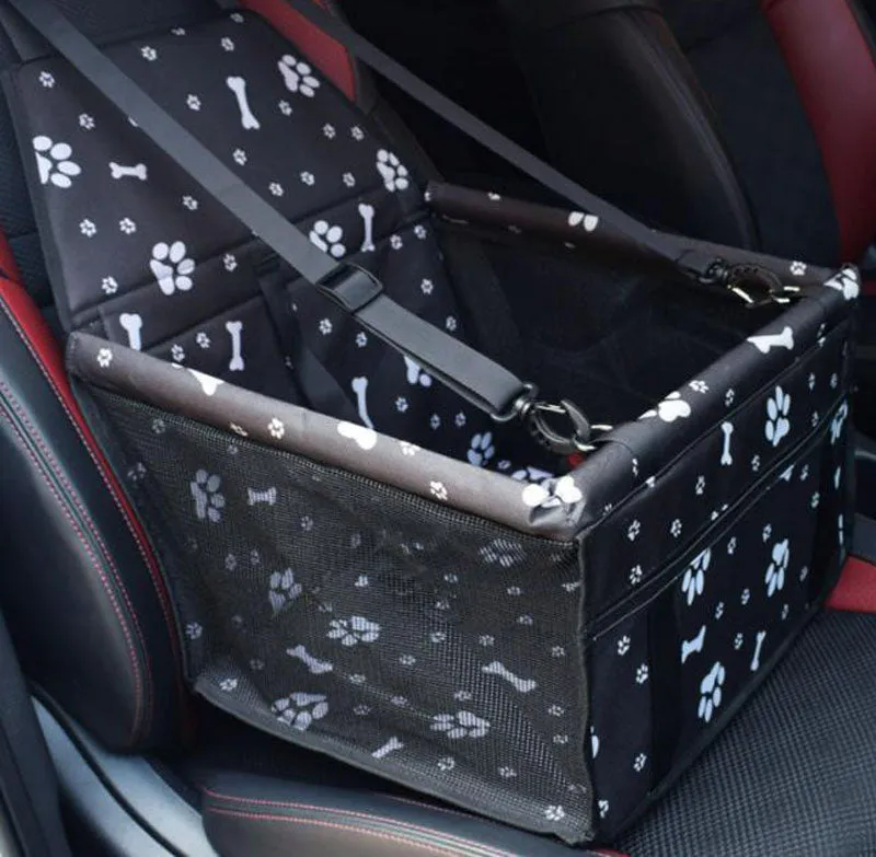 Breathable mesh pet car bag