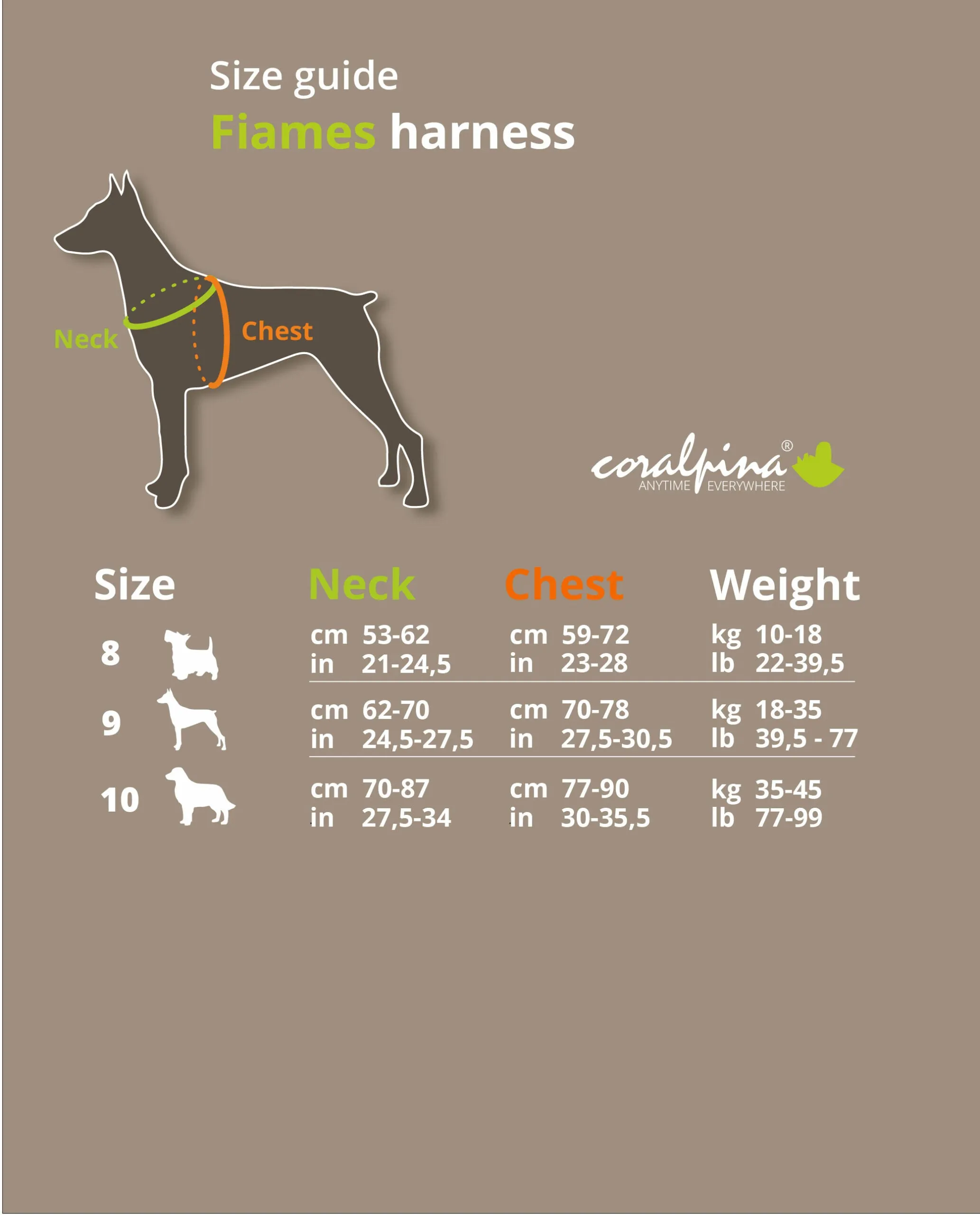 Coralpina Harness Fiames Black