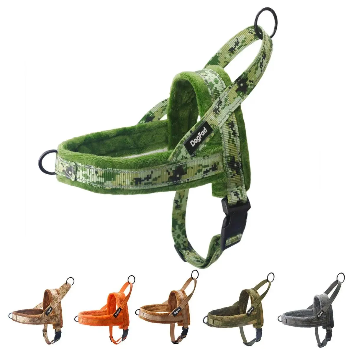 Dog Harness With Comfortable Lining And Dog Lead