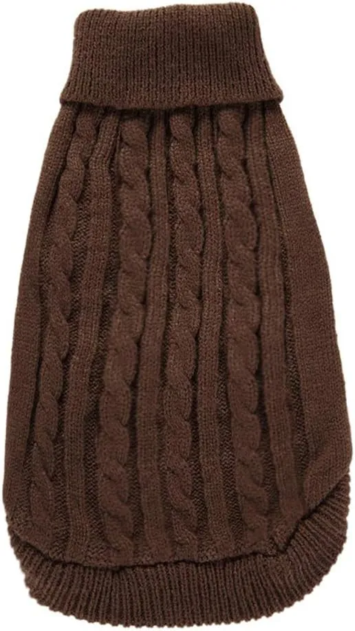 Dog Sweater, Warm Dog Sweaters for Small Dogs Medium Large Dogs, Cute Winter Classic Turtleneck Pet Sweater Cat Sweater Dog Clothes Coat Dog Christmas Sweaters for Girls Boys Dog Puppy Cat
