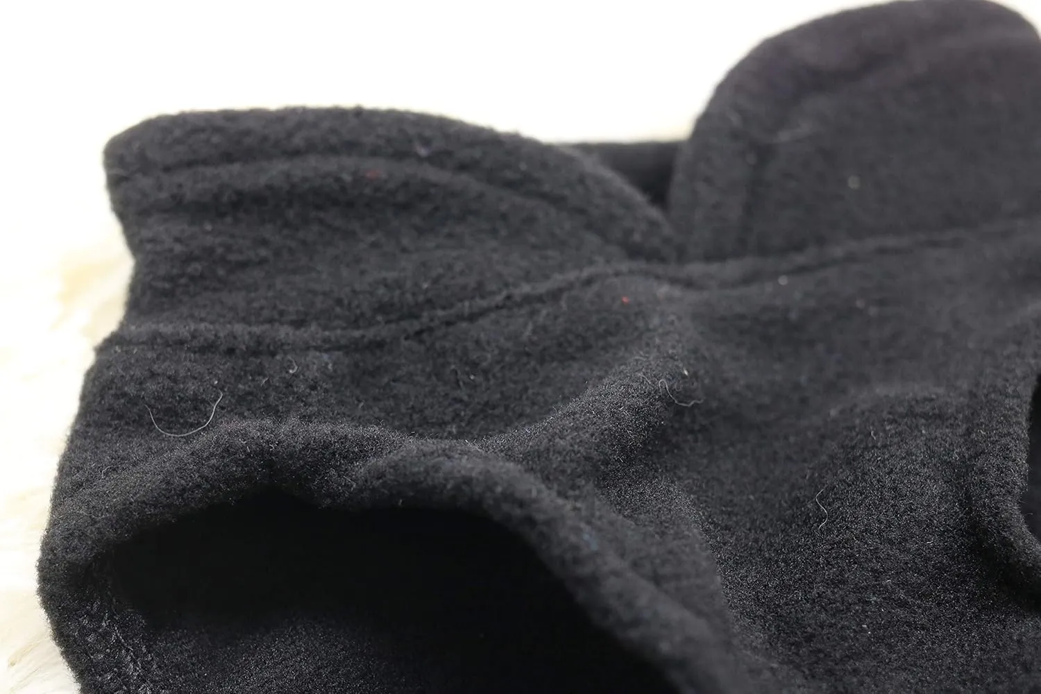 DroolingDog Cat Sweater Pet Sweaters Fleece Vest for Cats Clothes for Cat Only Warm Winter Coat, Large, Black