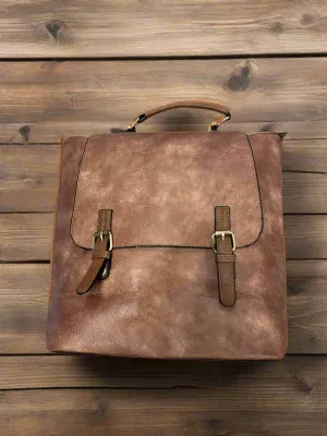 Faux Leather Hailey Backpack