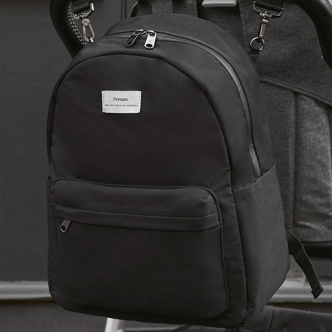 Finnson Ana Eco Changing Backpack - Black