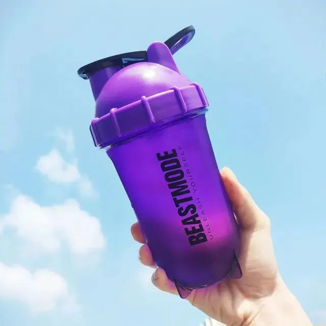 Fitness Protein Shaker Water Bottle