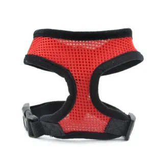 FLASH SALE FREE! COLORFUL SOFT MESH FRONT SMALL DOG HARNESS SIZES XS - XL