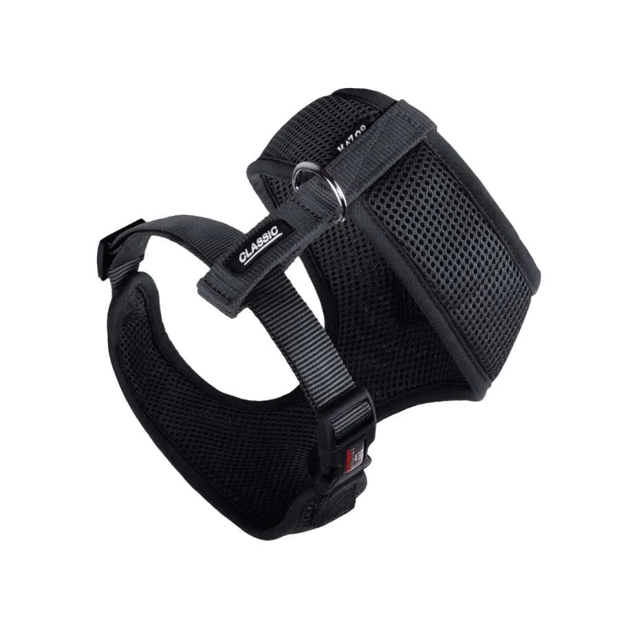 Kazoo Classic Soft Walking Harness Black