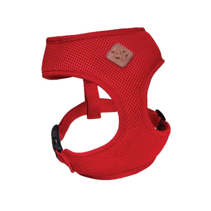Kazoo Classic Soft Walking Harness Red