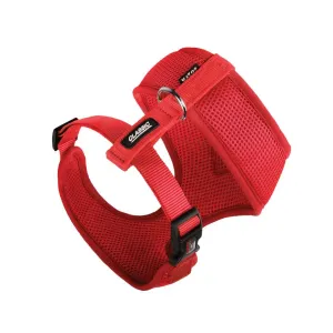 Kazoo Classic Soft Walking Harness Red