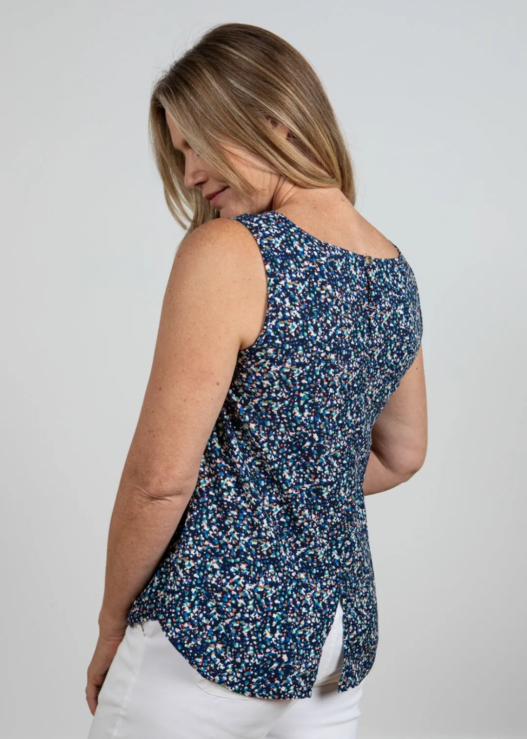 Lily and Me Sea Breeze Vest Terrazzo