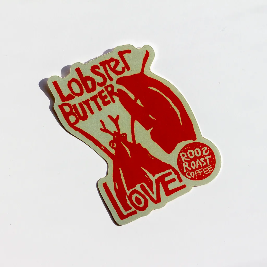 Lobster Butter Love Sticker