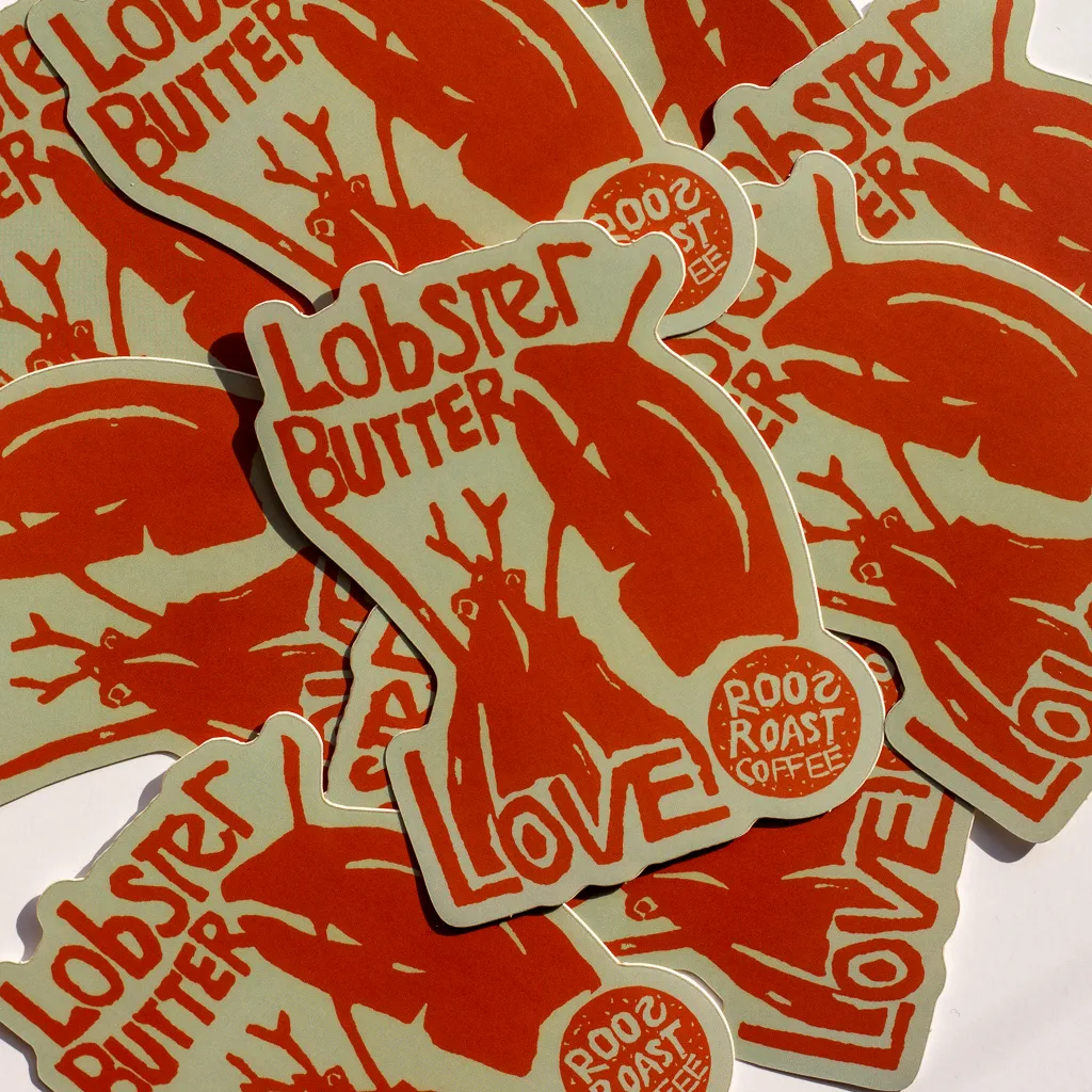 Lobster Butter Love Sticker