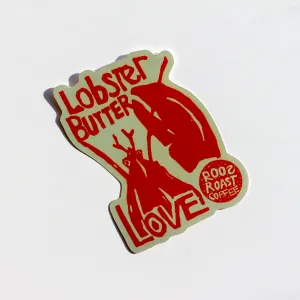 Lobster Butter Love Sticker