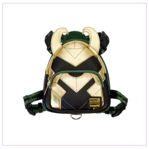 Loungefly Pets Marvel Loki Cosplay Dog Harness