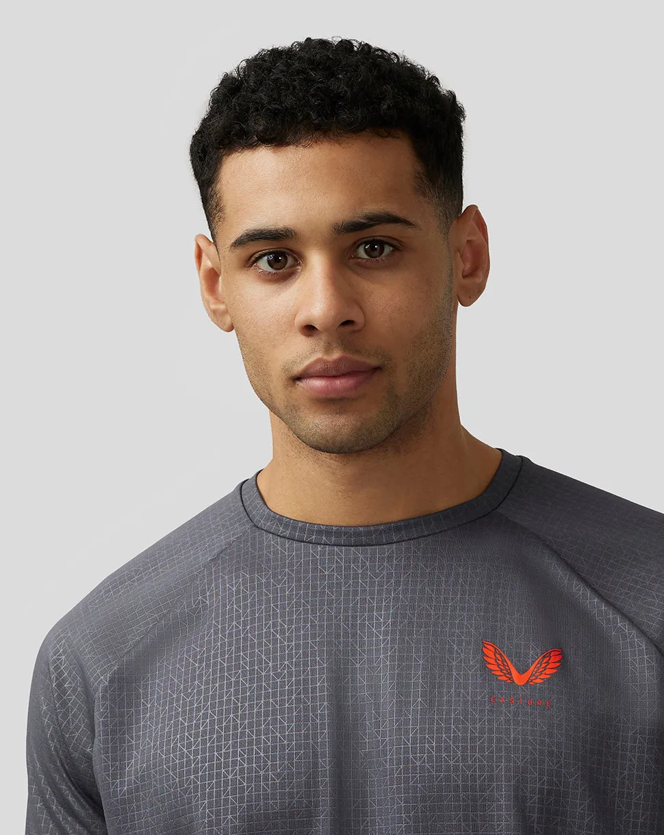 Men's Adapt Short Sleeve Printed T Shirt - Grey