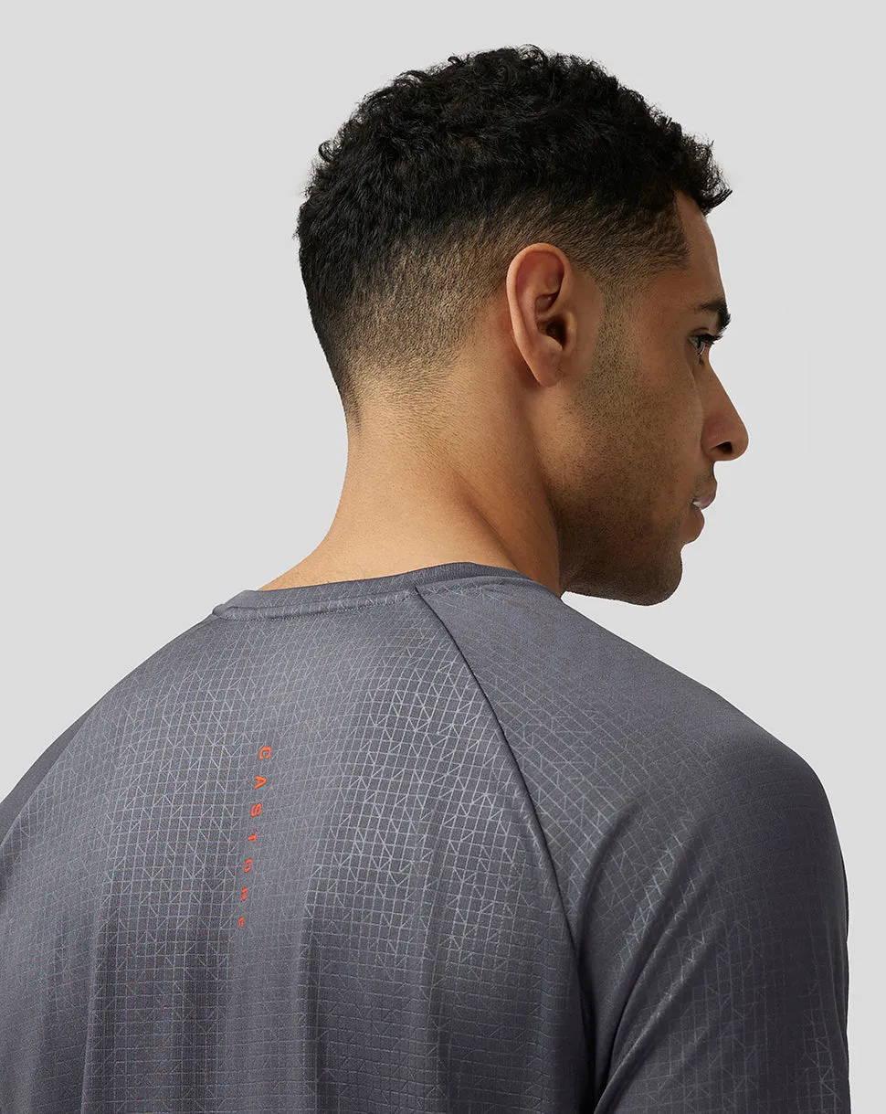 Men's Adapt Short Sleeve Printed T Shirt - Grey