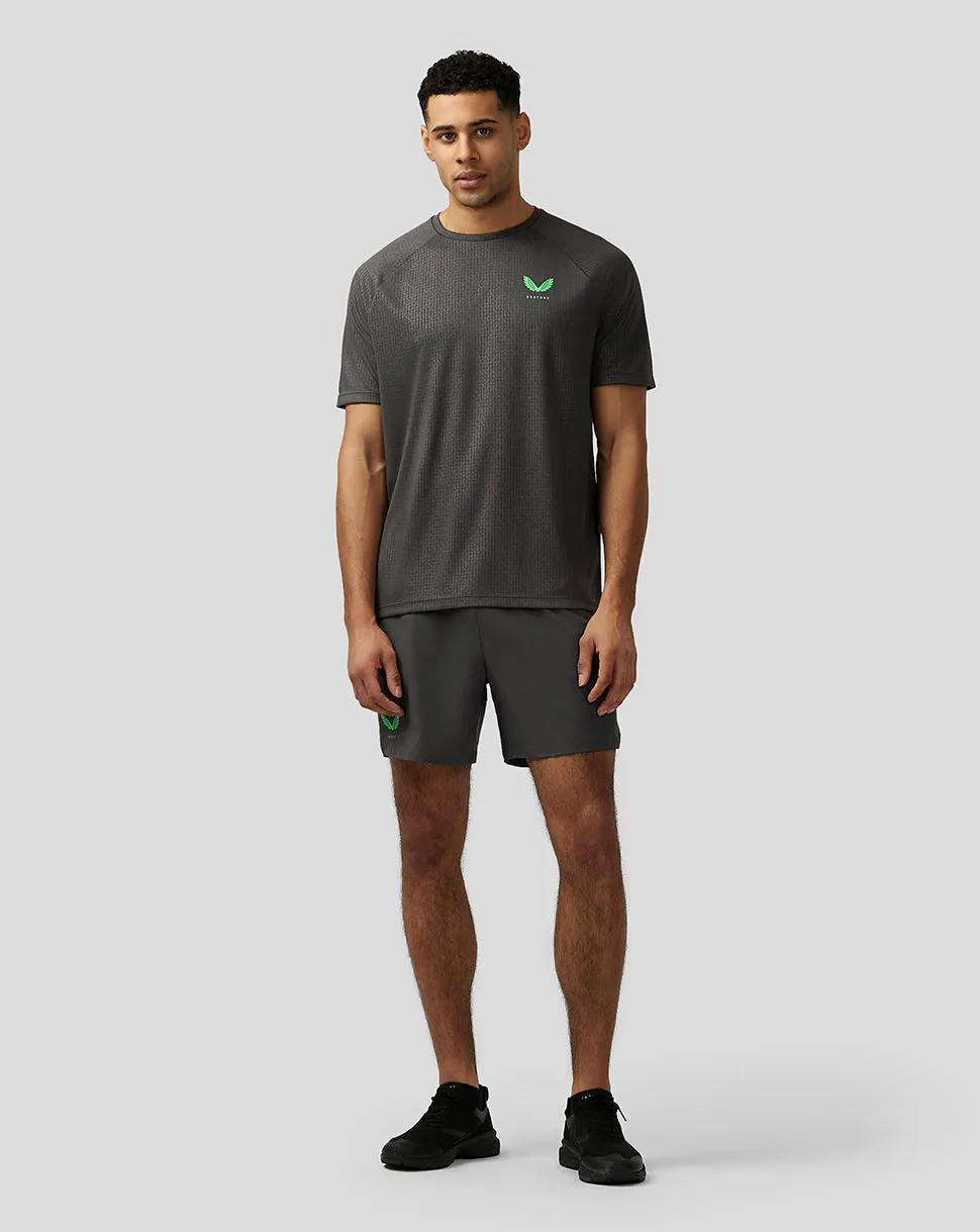 Men's Adapt Short Sleeve Printed T Shirt - Gunmetal Grey