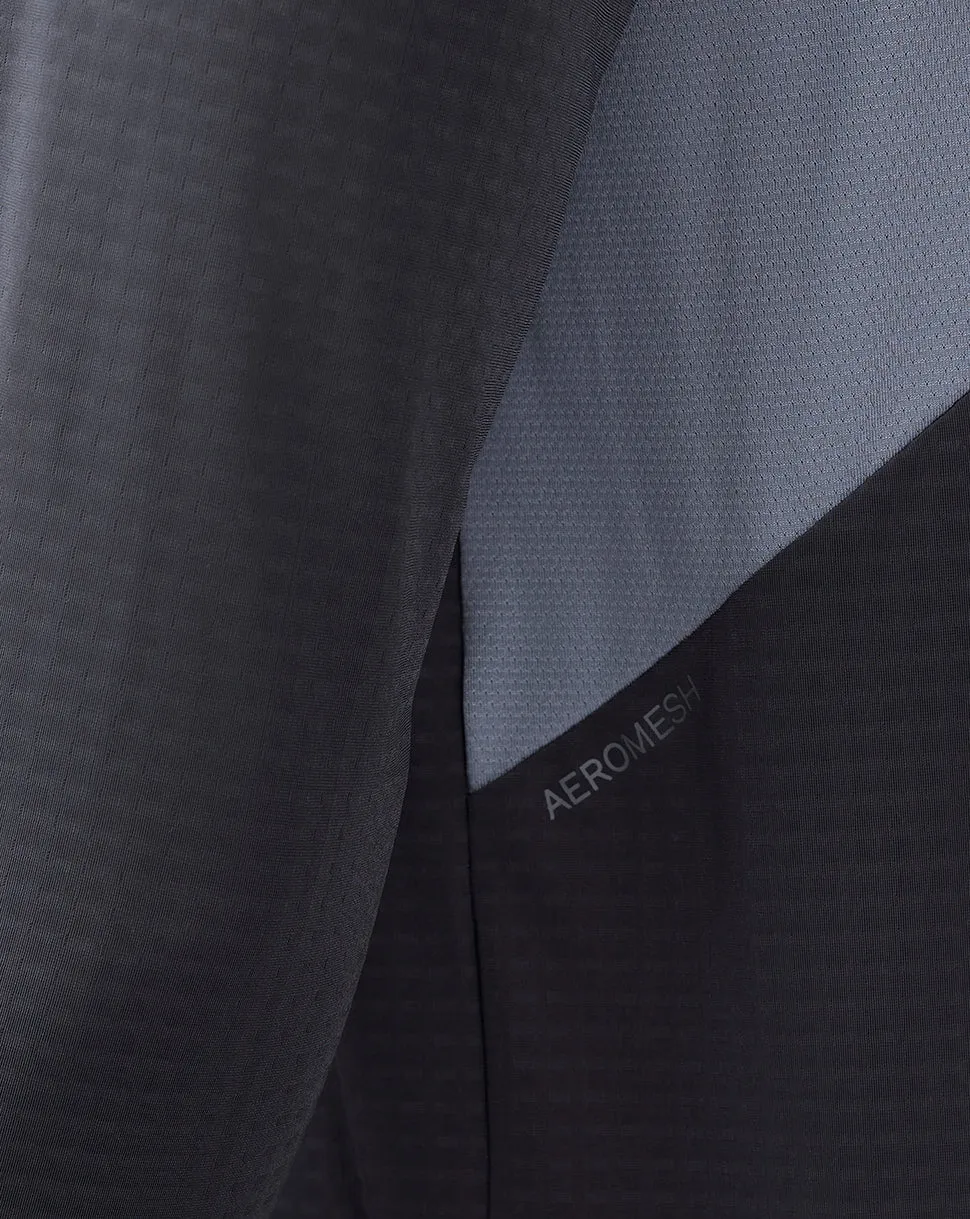 Men's Apex Aeromesh Quarter Zip - Pewter Blue
