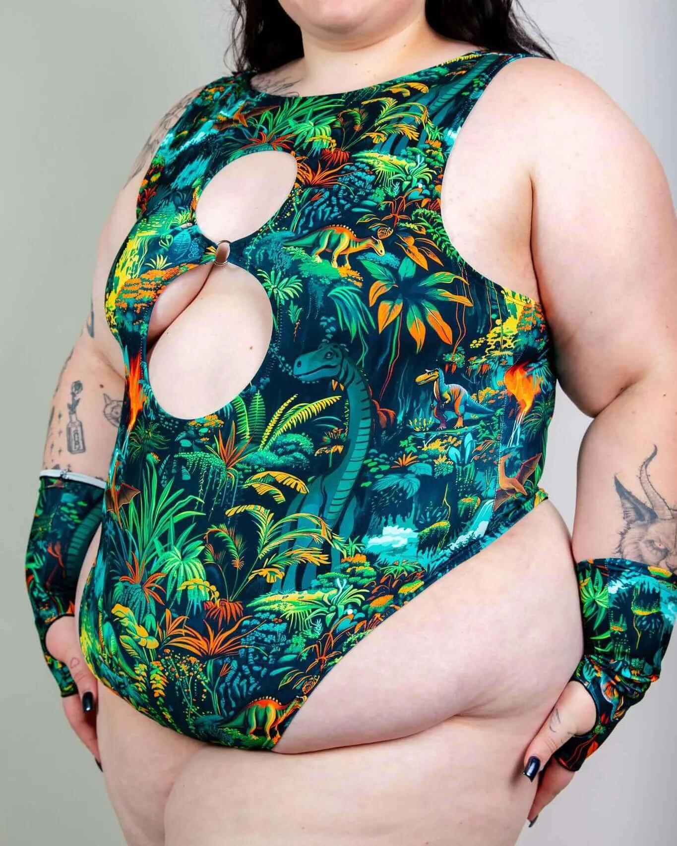 Mesozoic Keyhole Bodysuit