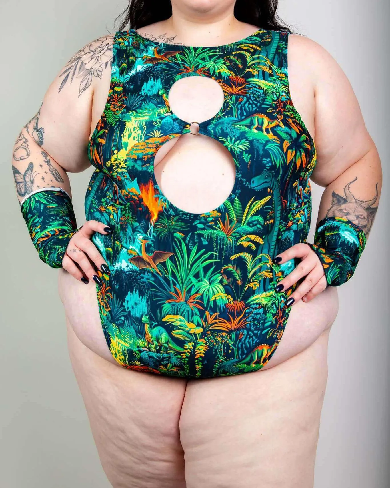 Mesozoic Keyhole Bodysuit