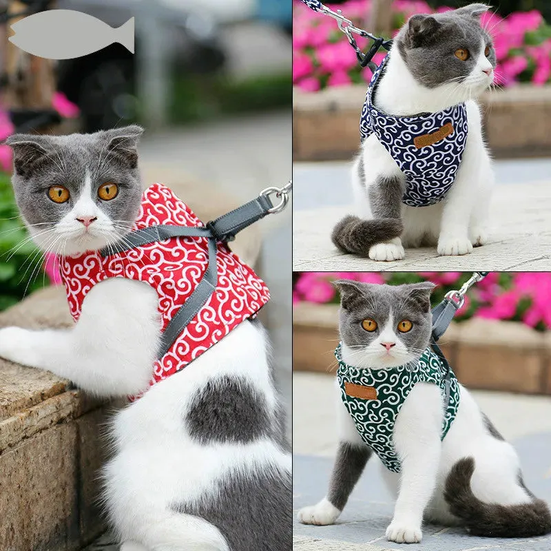 Pat and Pet Emporium | Pet Harnesses | Japanese Cat Harness