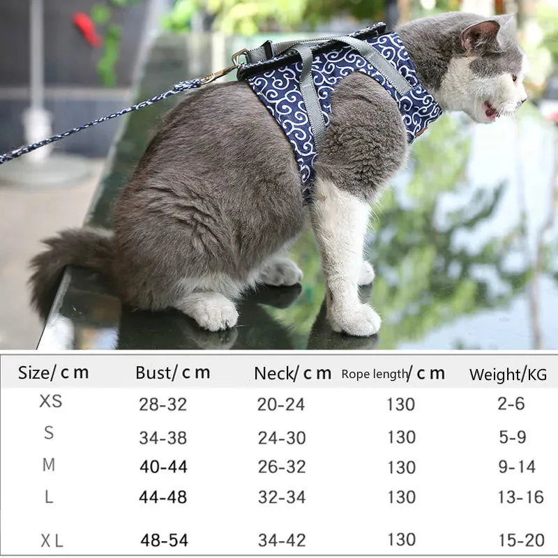 Pat and Pet Emporium | Pet Harnesses | Japanese Cat Harness