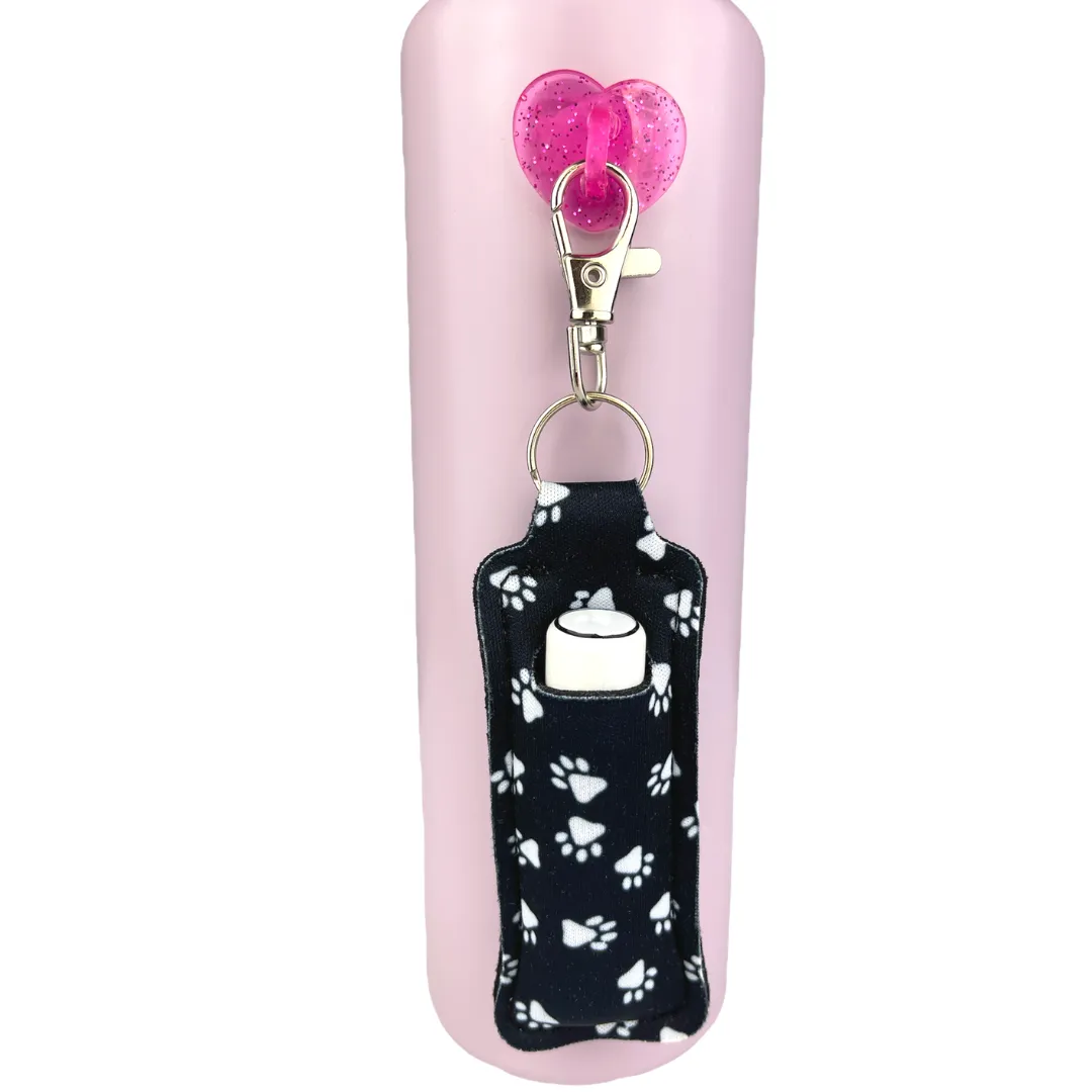 Paw Print Chapstick Holder