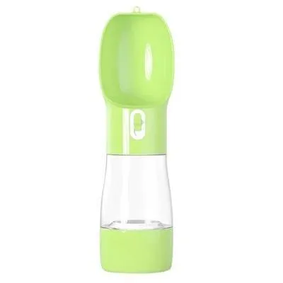 Pet Dog Water Bottle & Treat Portable Outdoor