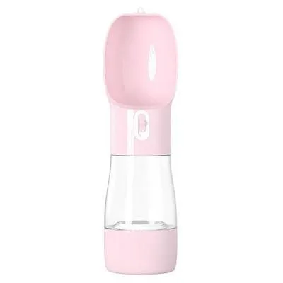 Pet Dog Water Bottle & Treat Portable Outdoor