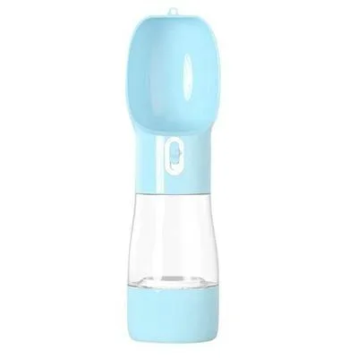 Pet Dog Water Bottle & Treat Portable Outdoor