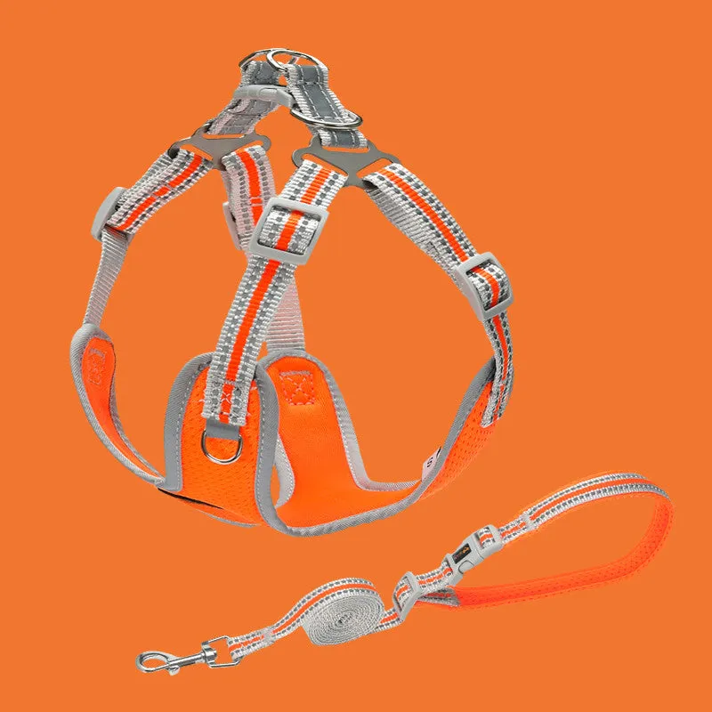 Pet Small And Medium Sized Dog Vest Collar Traction Rope