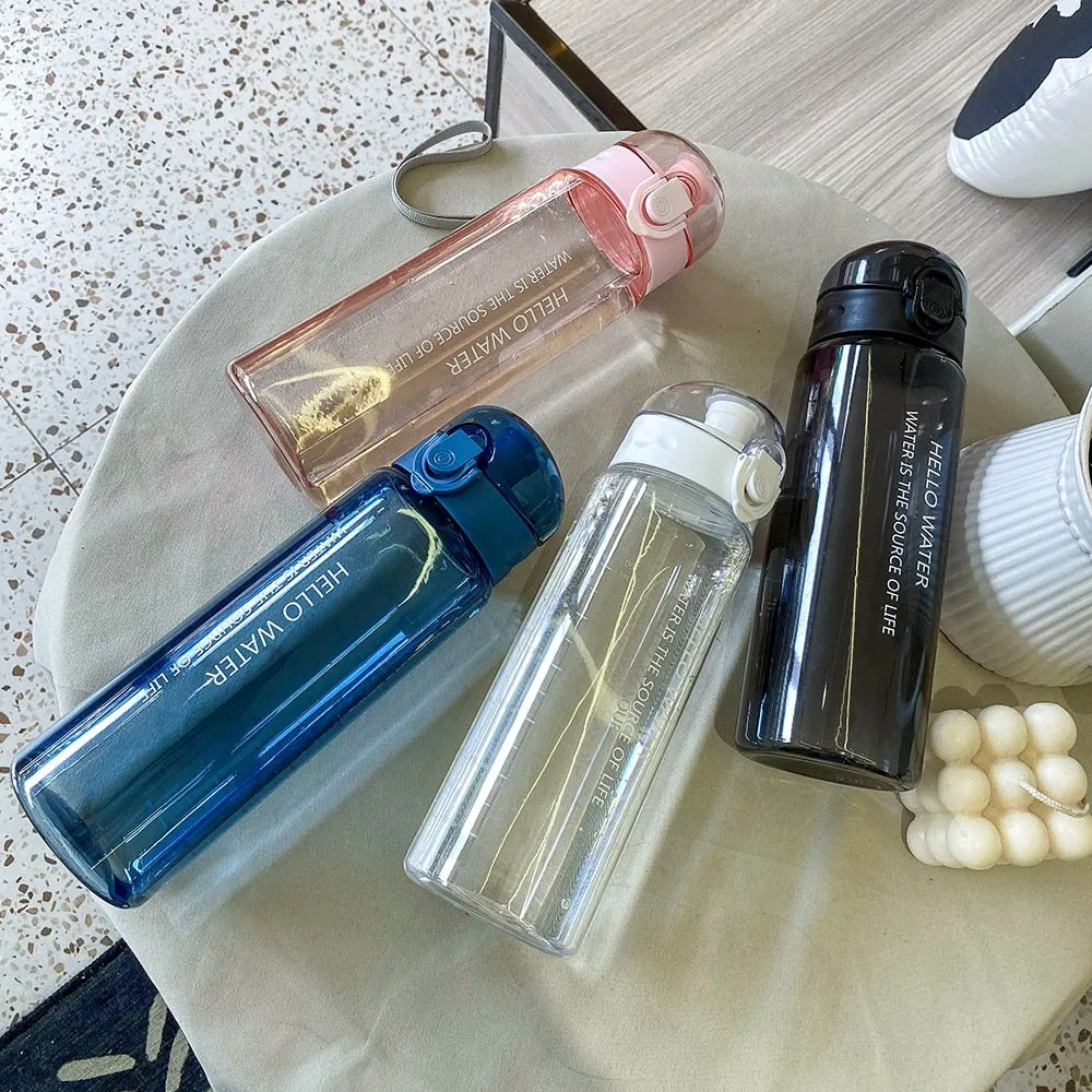 Portable 780ml Plastic Water Bottle