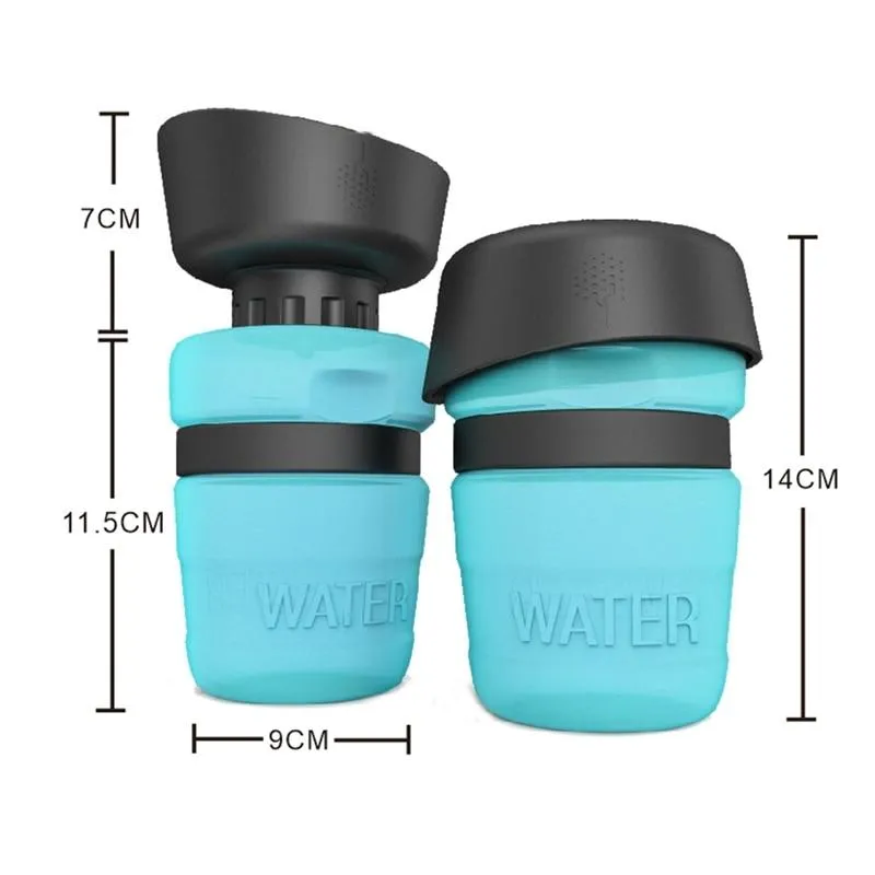 Portable Dog Water Bottle - 520 ml
