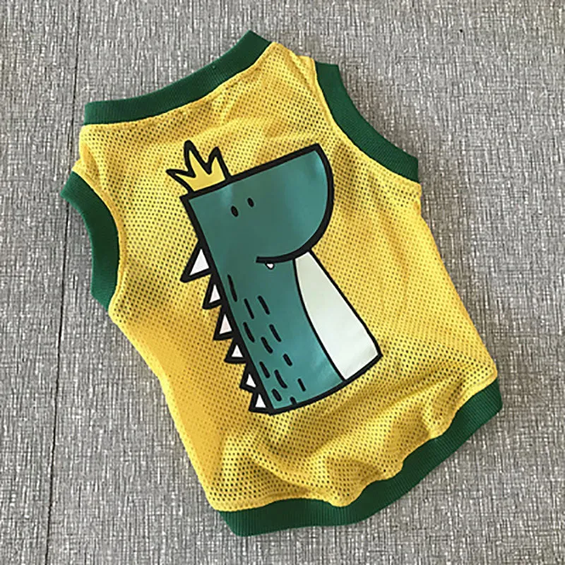 Pug bull dog breathable mesh vest