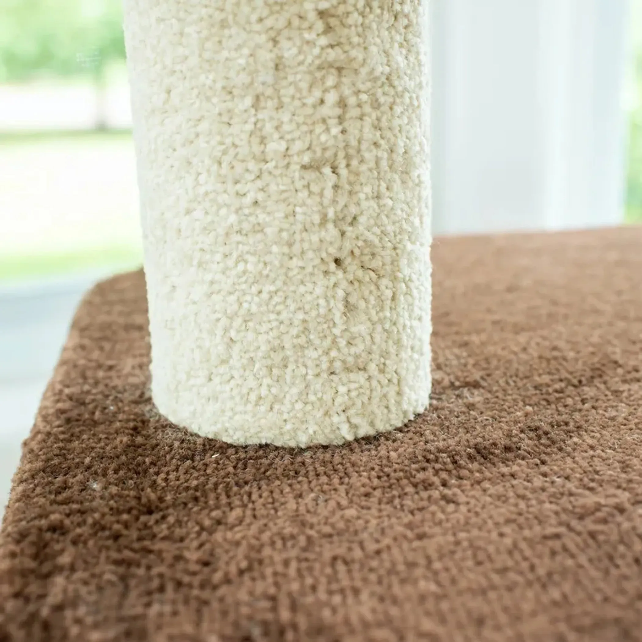 Real Wood 3-Level Carpeted Cat Tree Condo  Kitten Play House