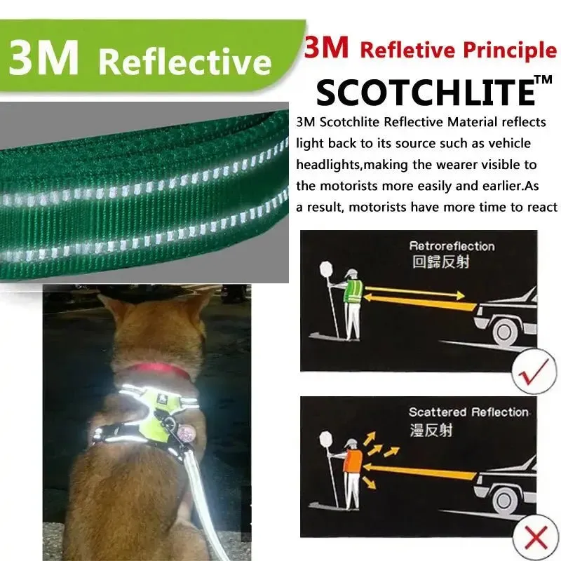 Reflective Breathable Pet Harness Vest for Ultimate Comfort