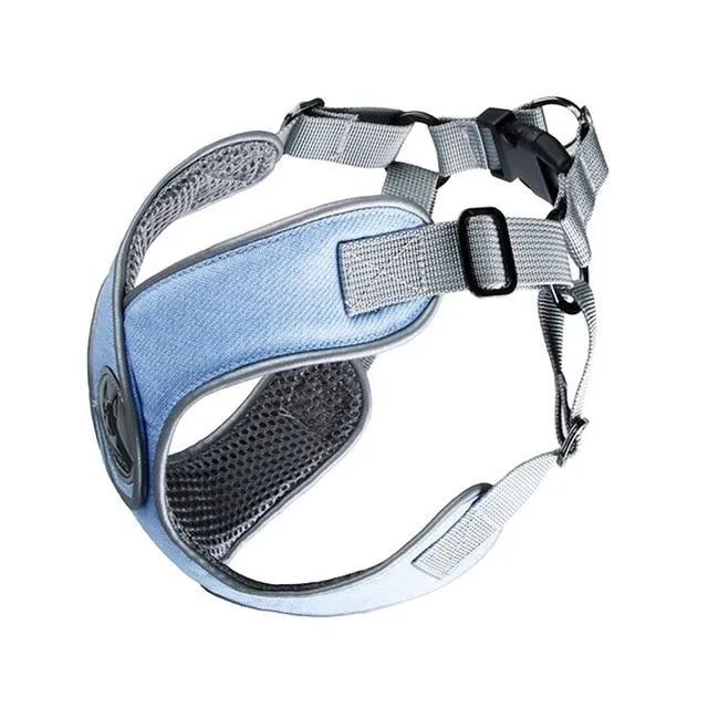Reflective Dog Harness - Step In Harness - Night Time Visibility