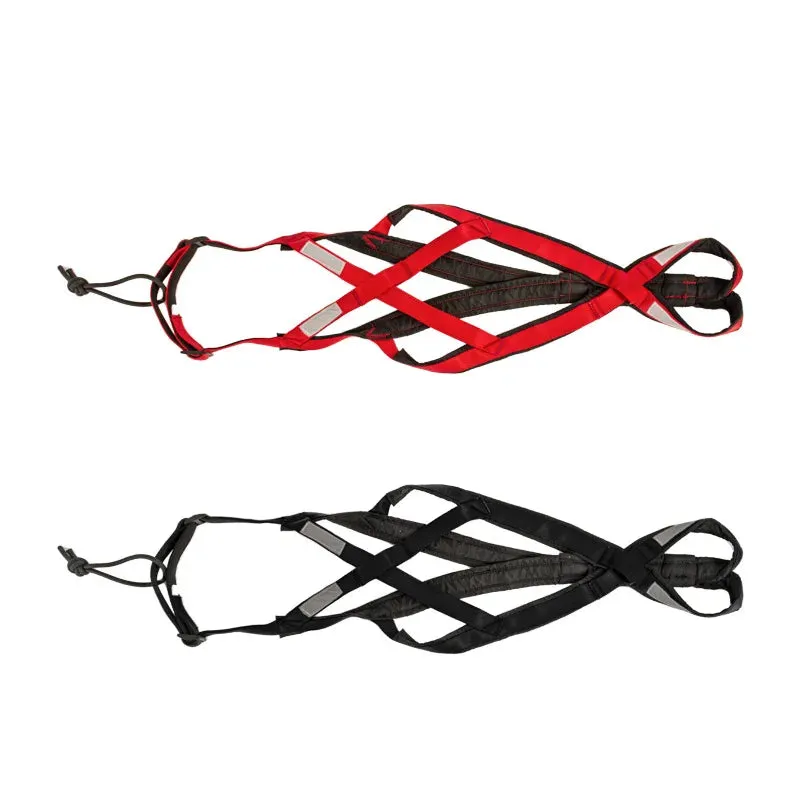 Reflective Dog Harness Vest for Sledding and Mushing Activities